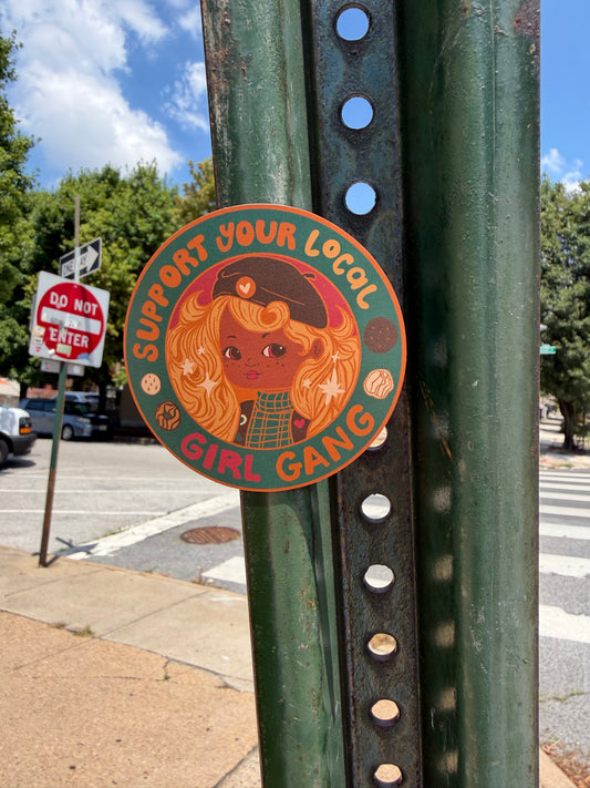Support Your Local Girl Gang | Cookie Scout | Magnet (Matte)