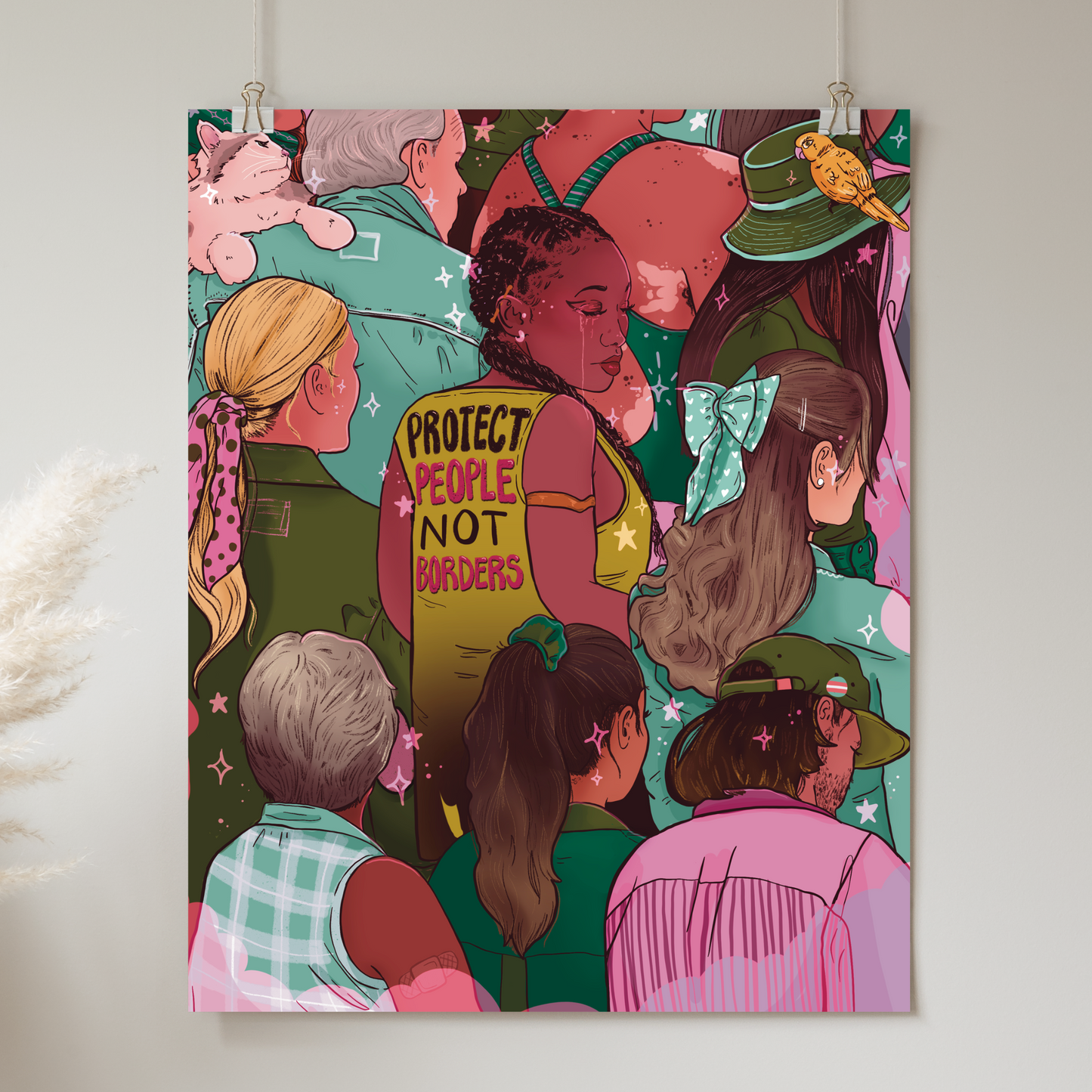 Protect People Not Borders - Print