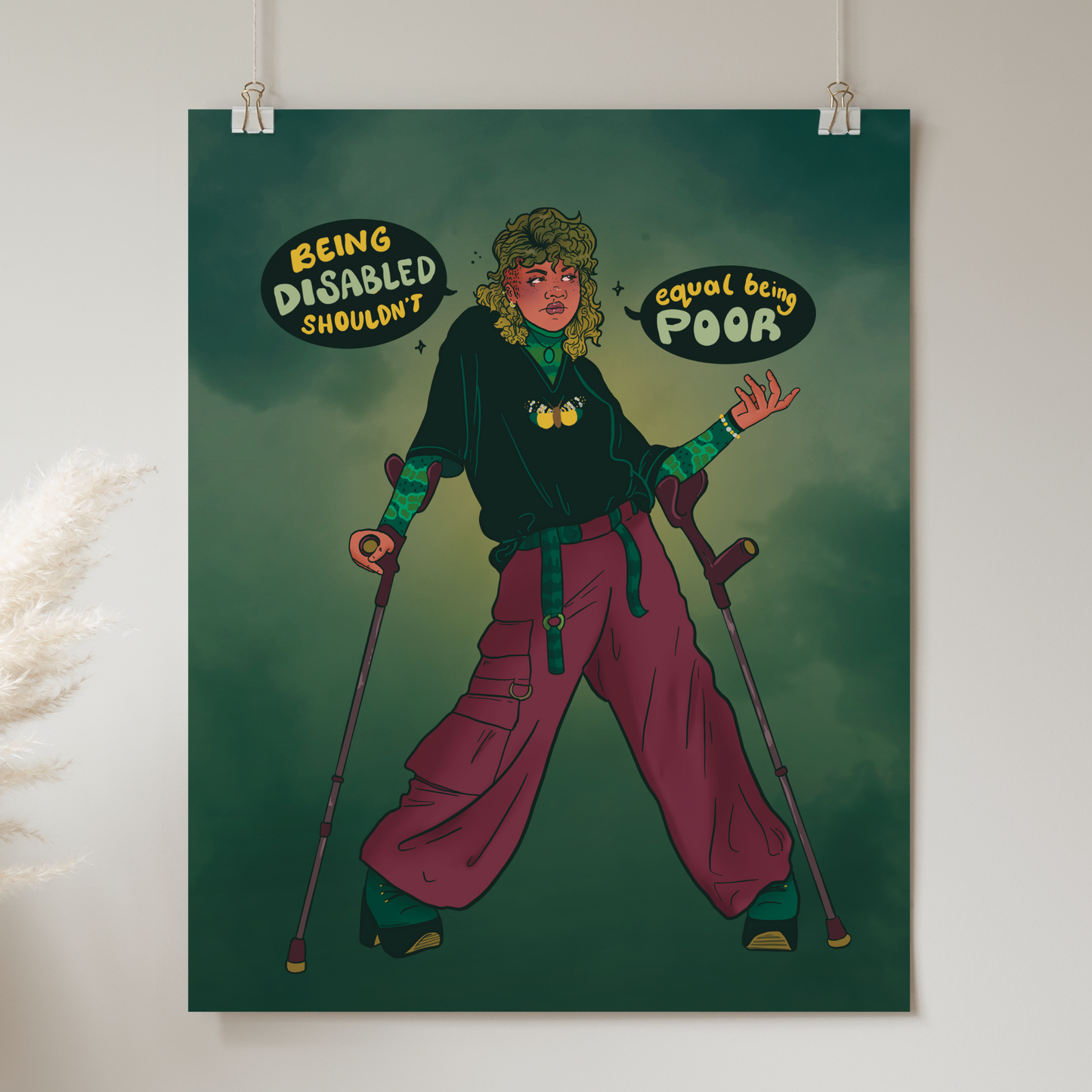 DIGITAL DOWNLOAD - Disabled Shouldn't Equal Poor