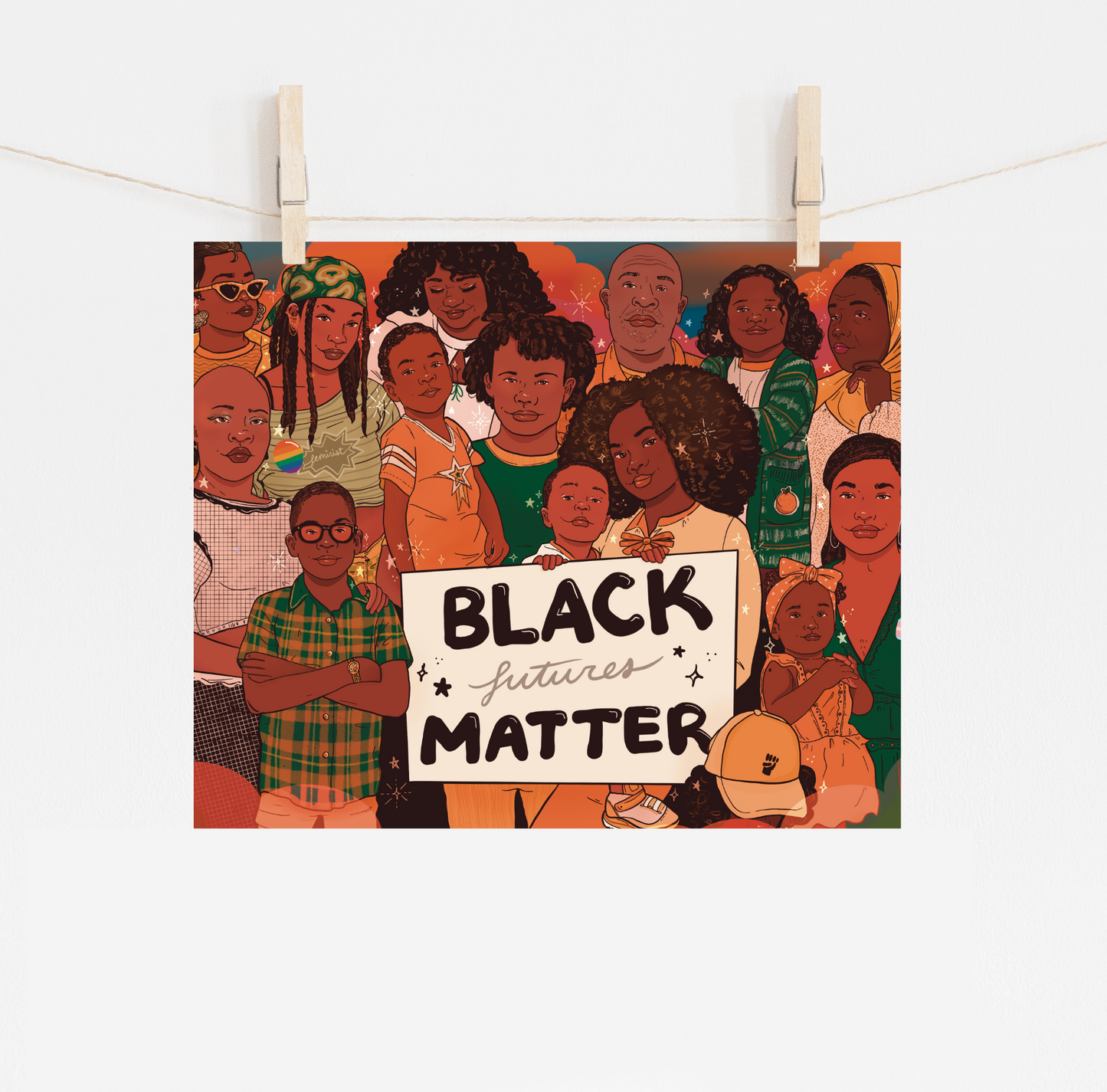 Black Futures Matter - Print