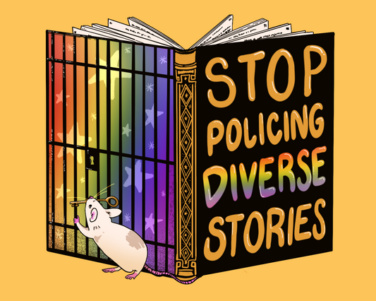 DIGITAL DOWNLOAD - Stop Policing Diverse Stories - Book Rat