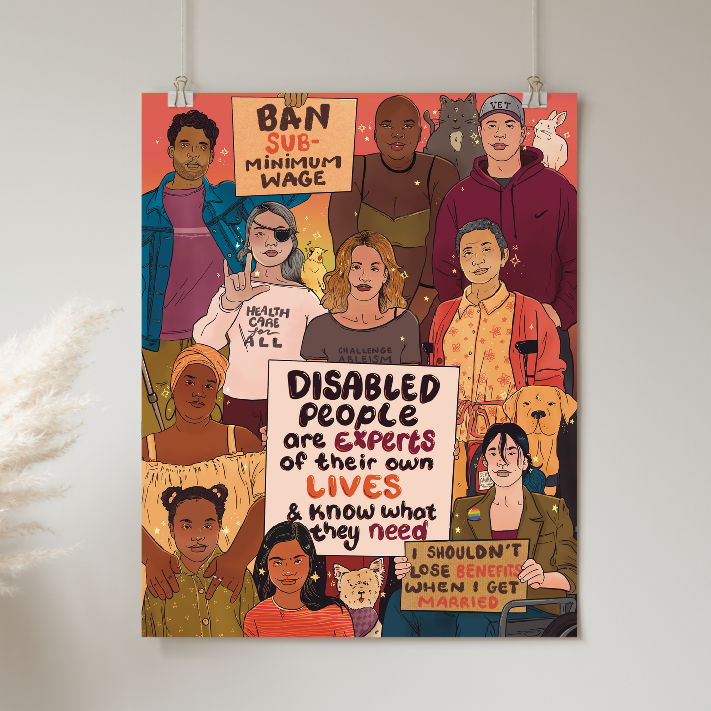 Disabled People are Experts of Their Own Lives - Print