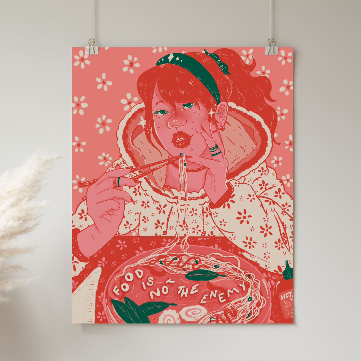 Food is Not the Enemy - Print