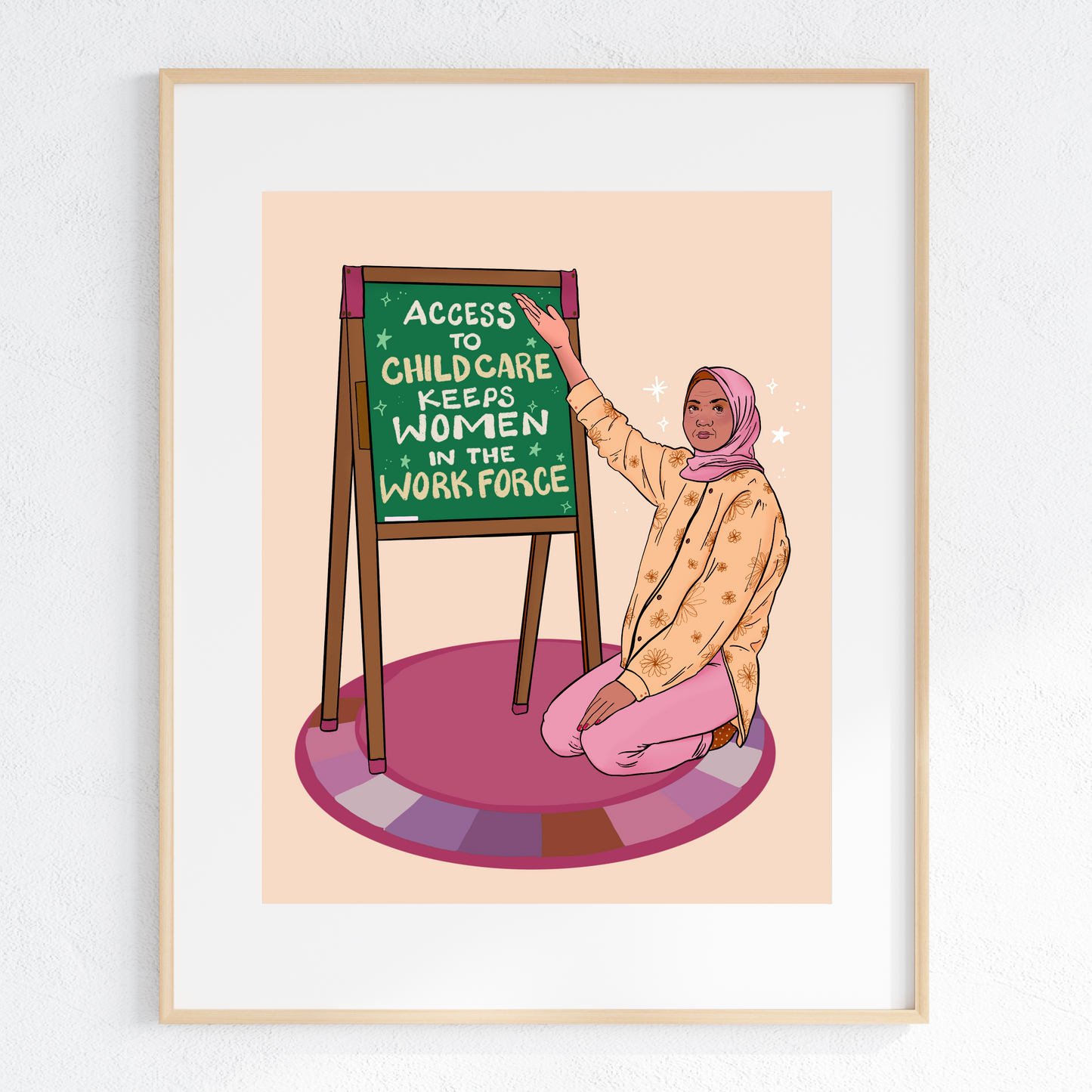 Access to Childcare Keeps Women in the Workforce - Print