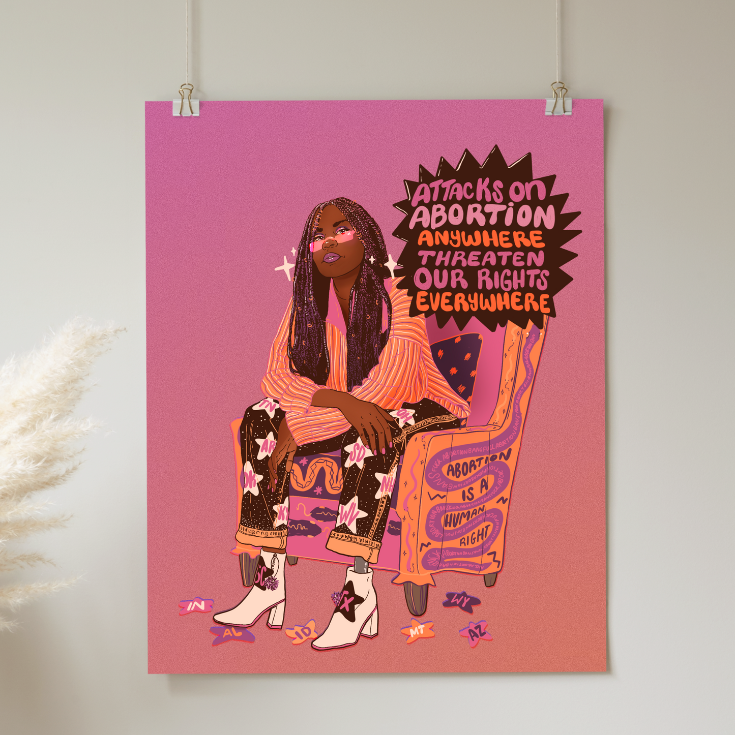 Attacks On Abortion Anywhere Threaten Our Rights Everywhere - Print