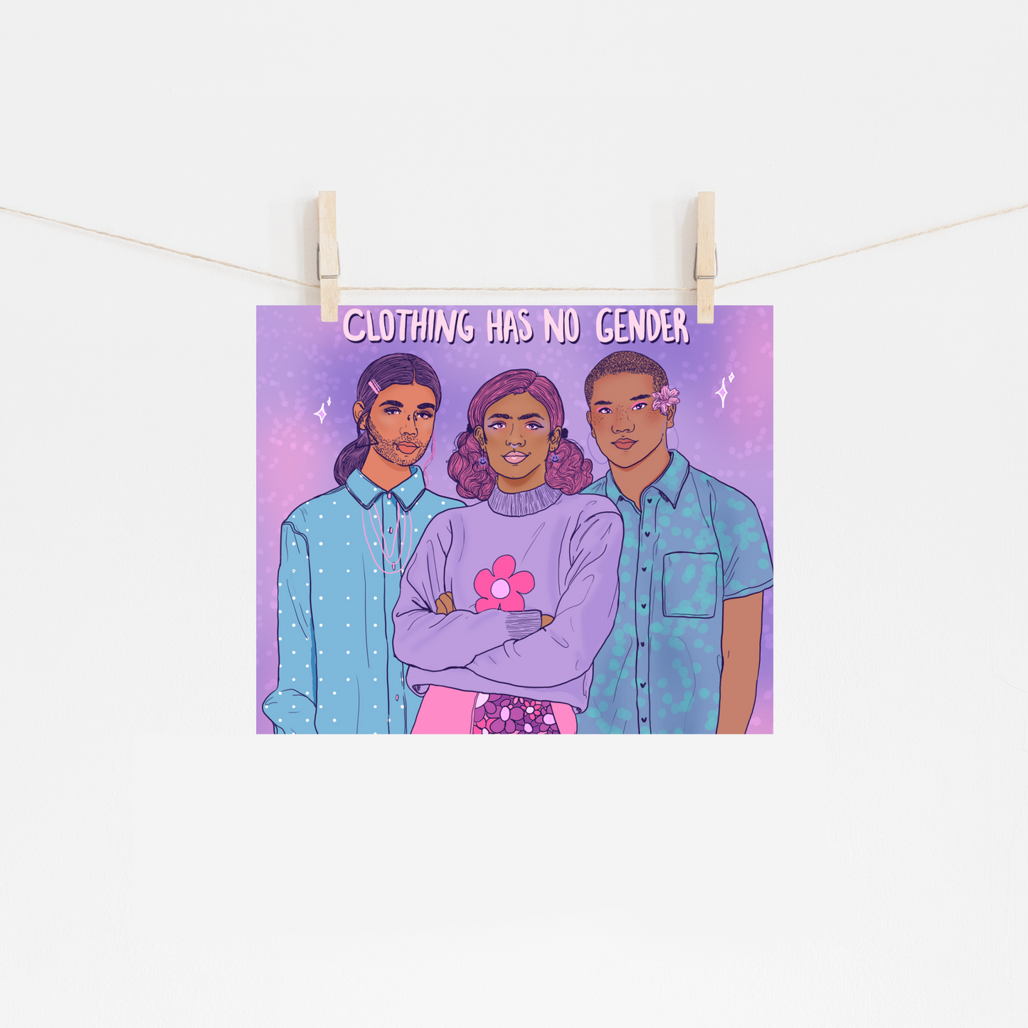 DIGITAL DOWNLOAD - Clothing has No Gender Print