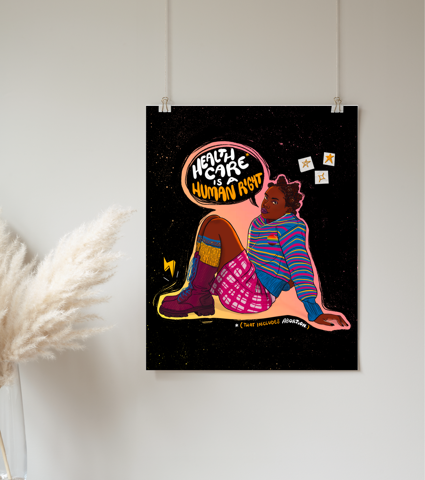 DIGITAL DOWNLOAD - Health Care is a Human Right and That Includes Abortion