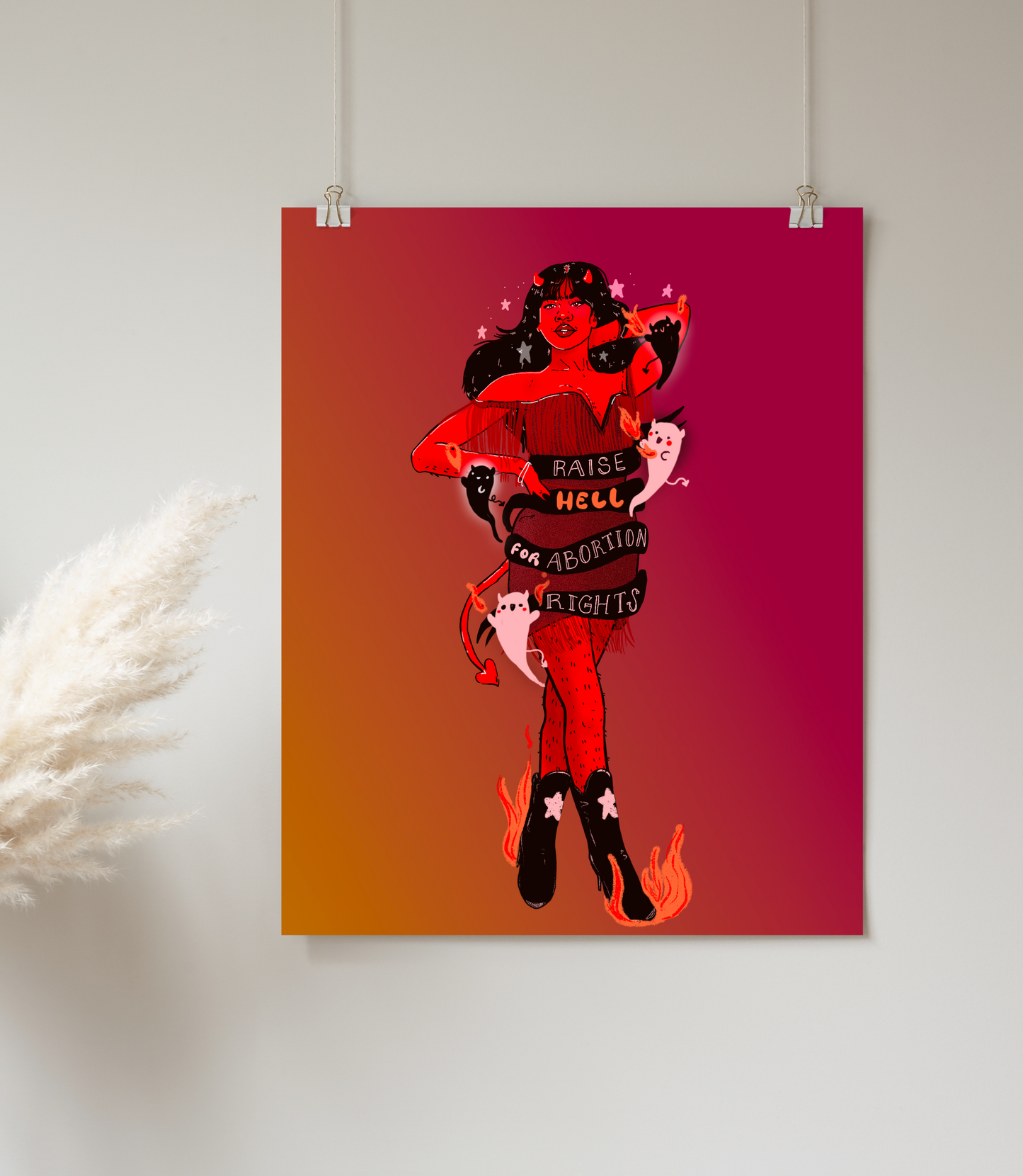 Raise Hell For Abortion Rights - Print