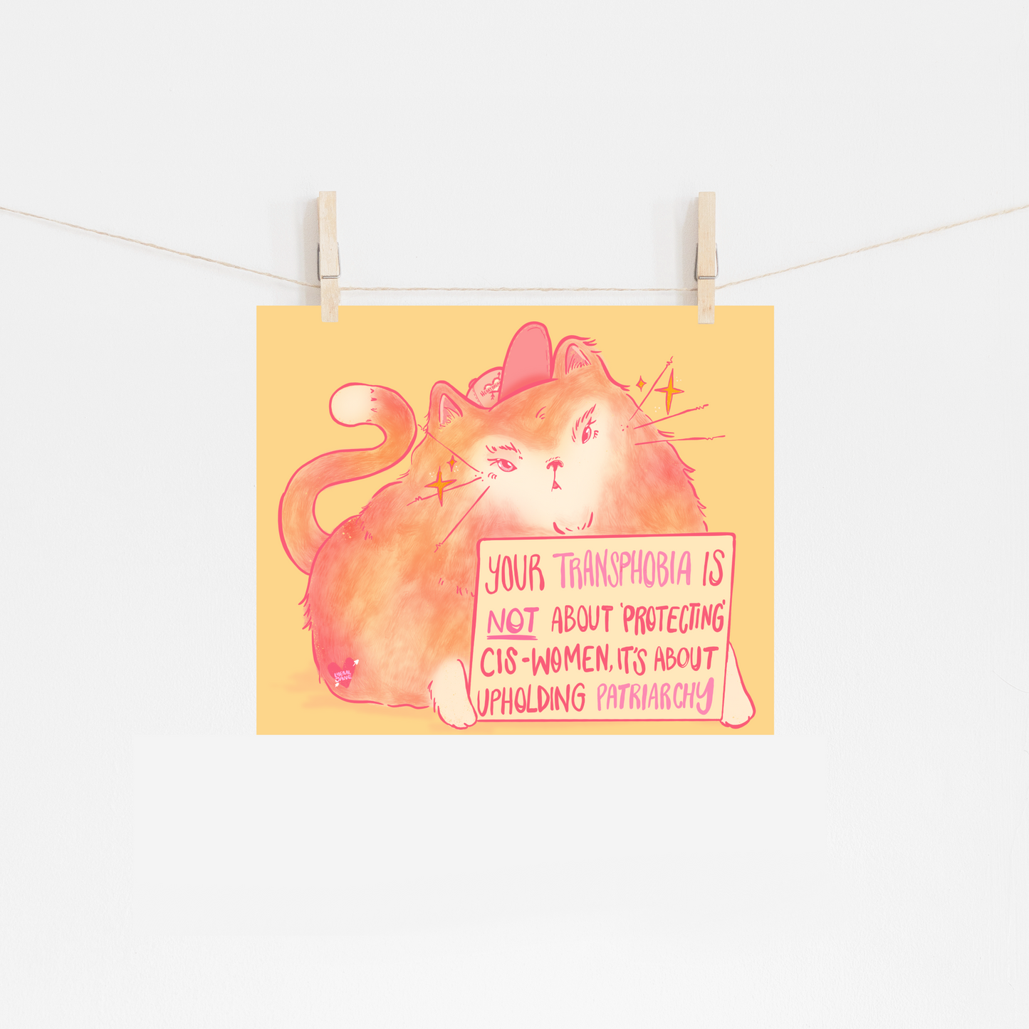 Transphobia Is About Upholding Patriarchy - Print