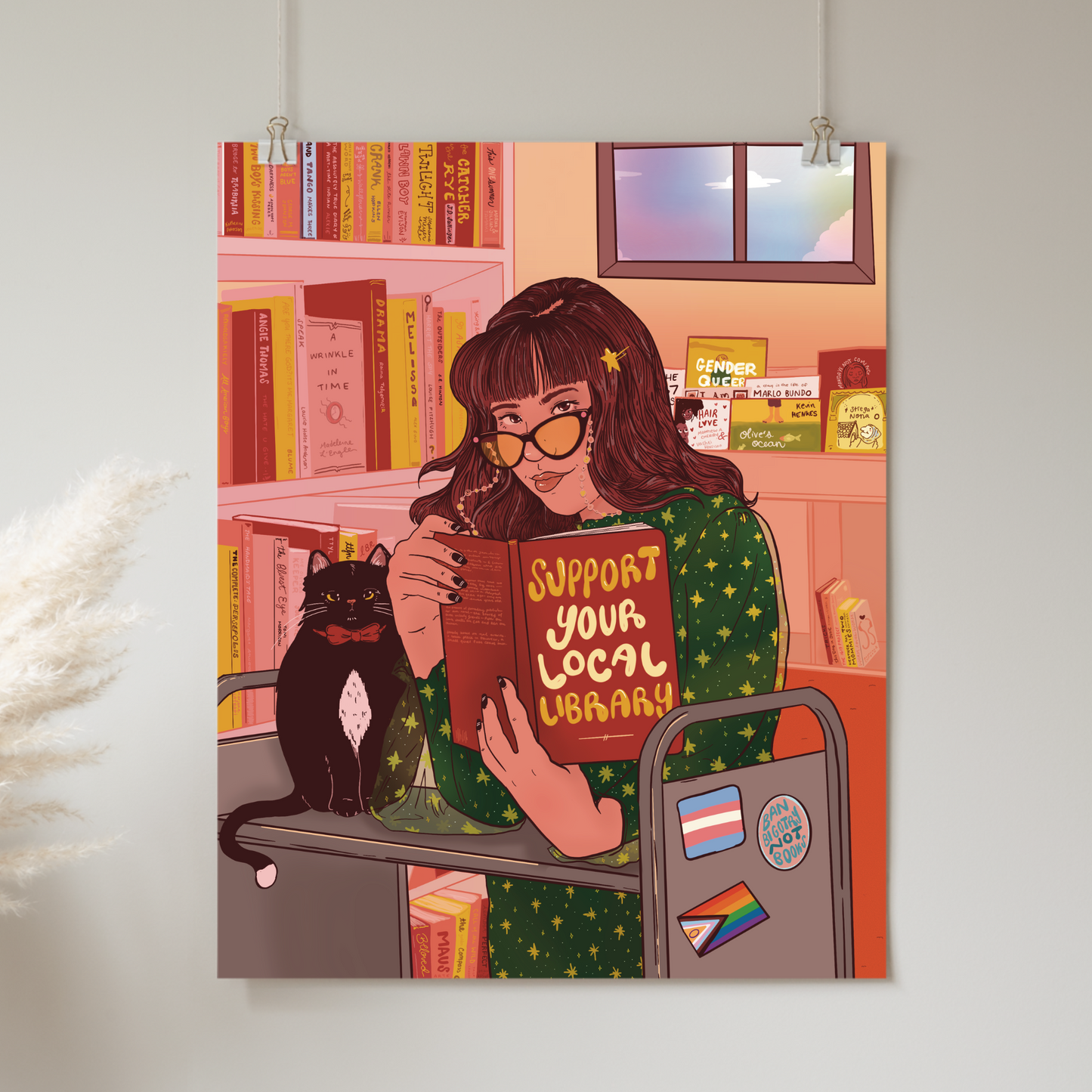 DIGITAL DOWNLOAD - Support Your Local Library