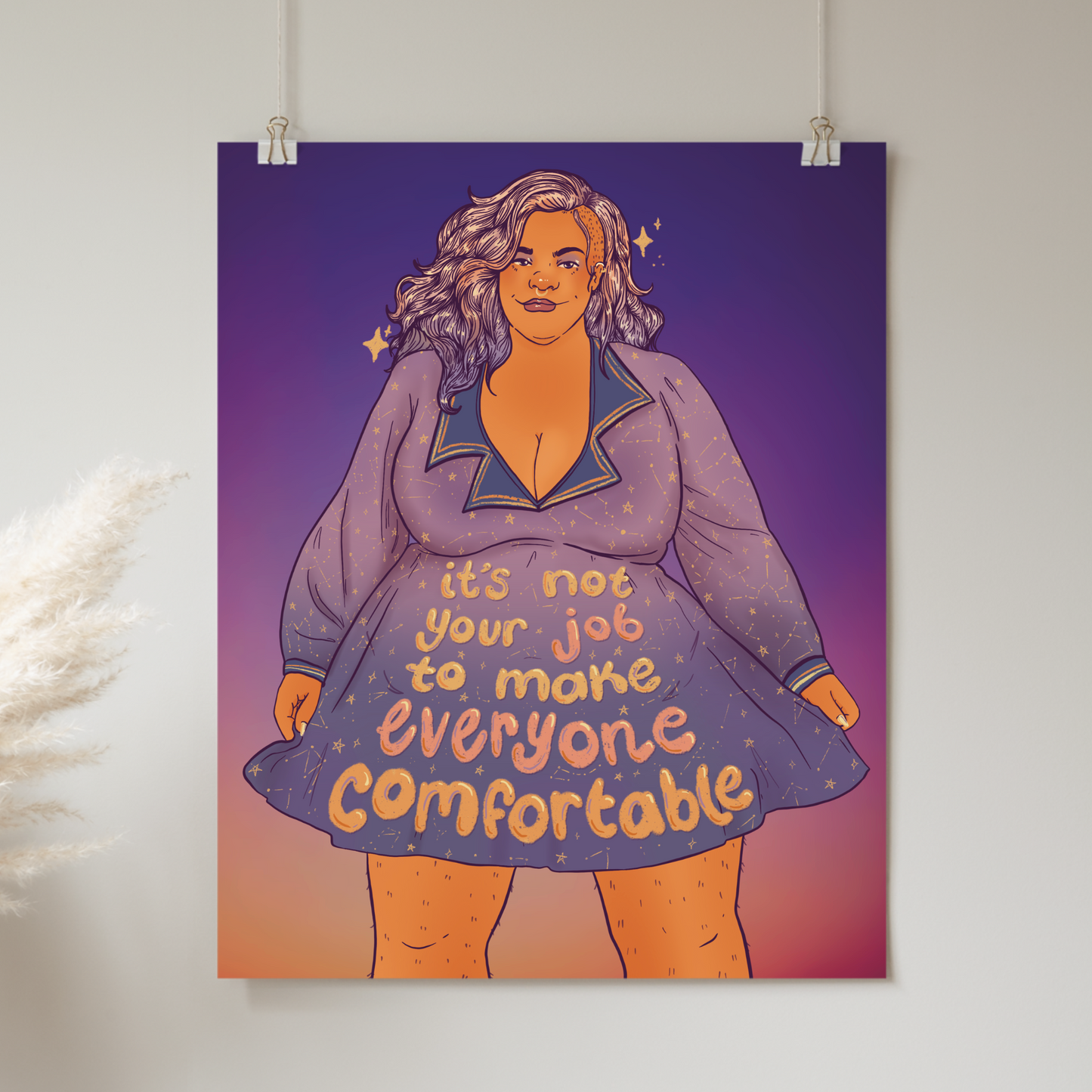 It’s Not Your Job to Make Everyone Comfortable - Print