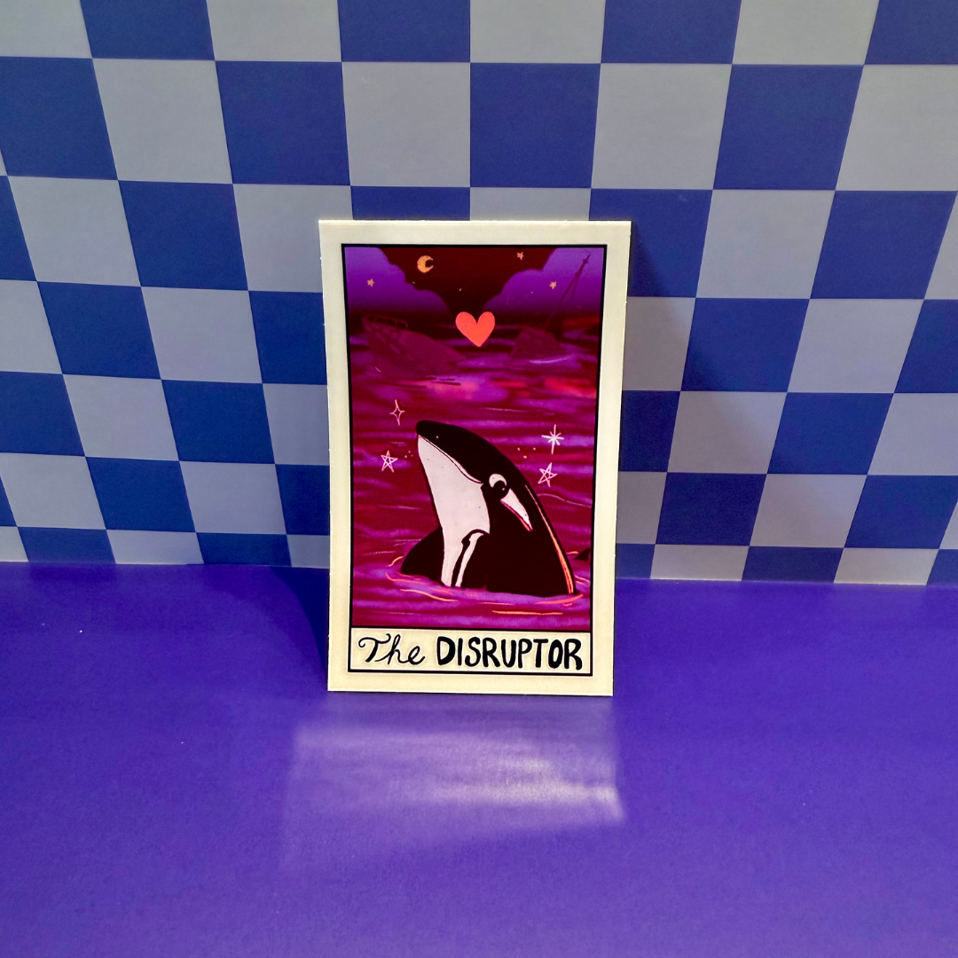 The Disruptor - Mini Tarot Sticker