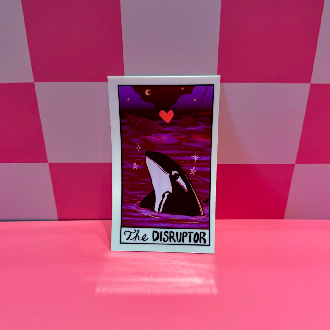 The Disruptor - Mini Tarot Sticker