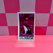 Load image into Gallery viewer, The Disruptor | Orca Whale | Mini Vinyl Sticker (Glossy)