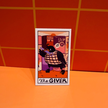 Load image into Gallery viewer, The Giver | Food Pantry Crow | Mini Vinyl Sticker (Glossy)