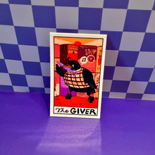 Load image into Gallery viewer, The Giver | Food Pantry Crow | Mini Vinyl Sticker (Glossy)