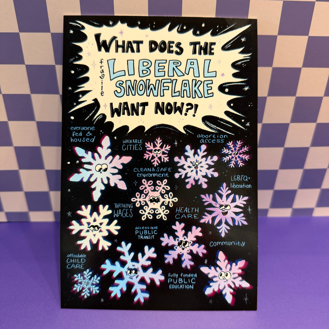 What Does the Liberal Snowflake Want Now? Postcard - 10 Pack