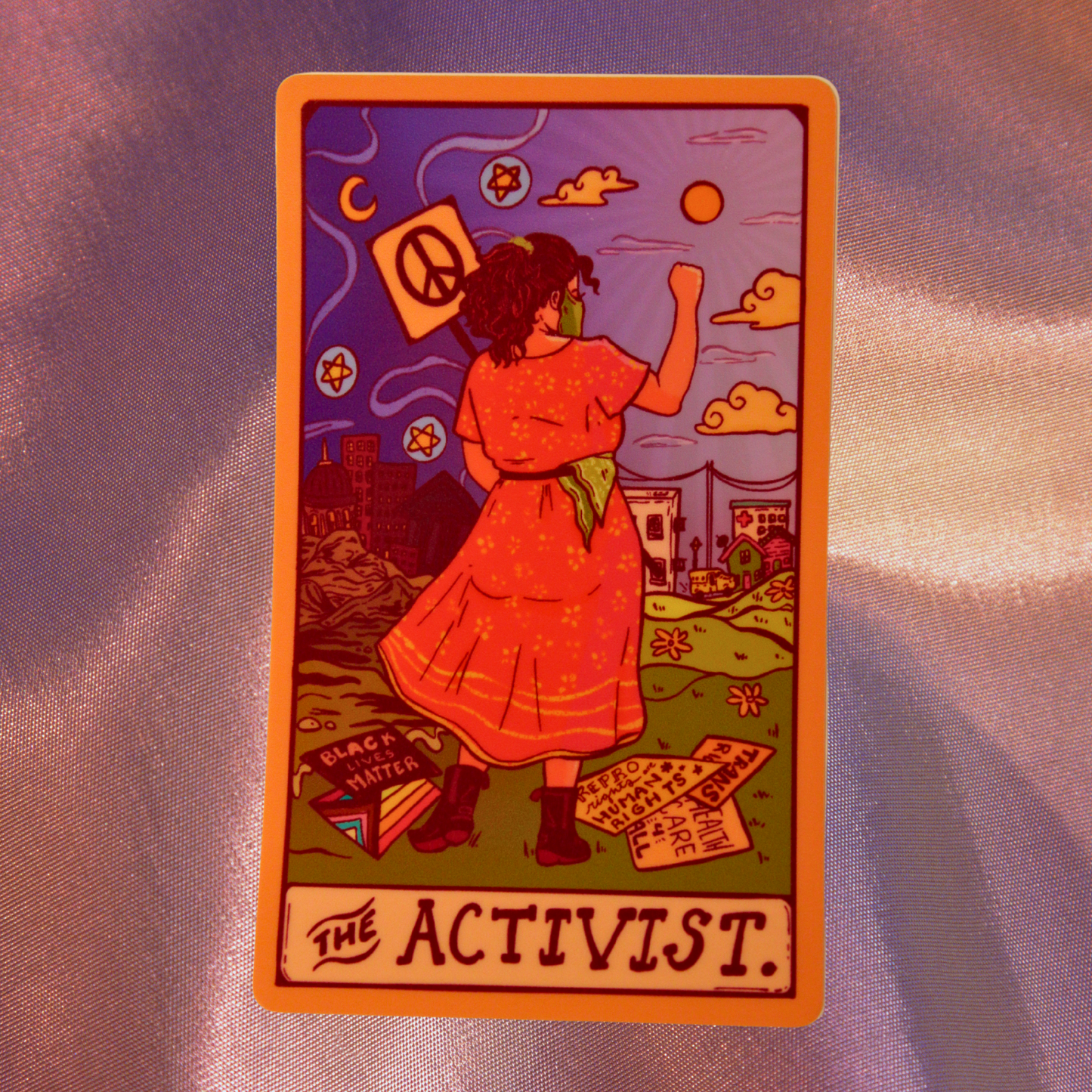 The Activist  - Die Cut Sticker (Glossy)