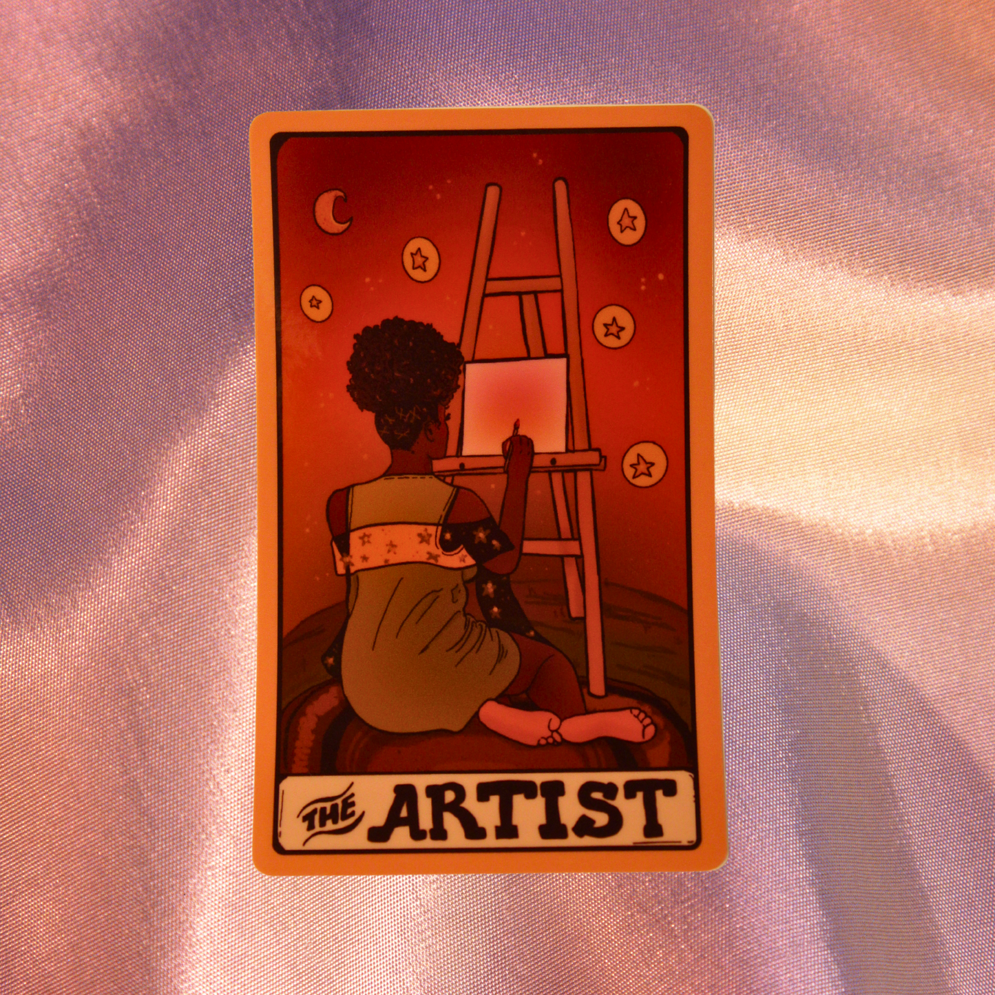 The Artist Tarot Card - Sticker (Glossy)