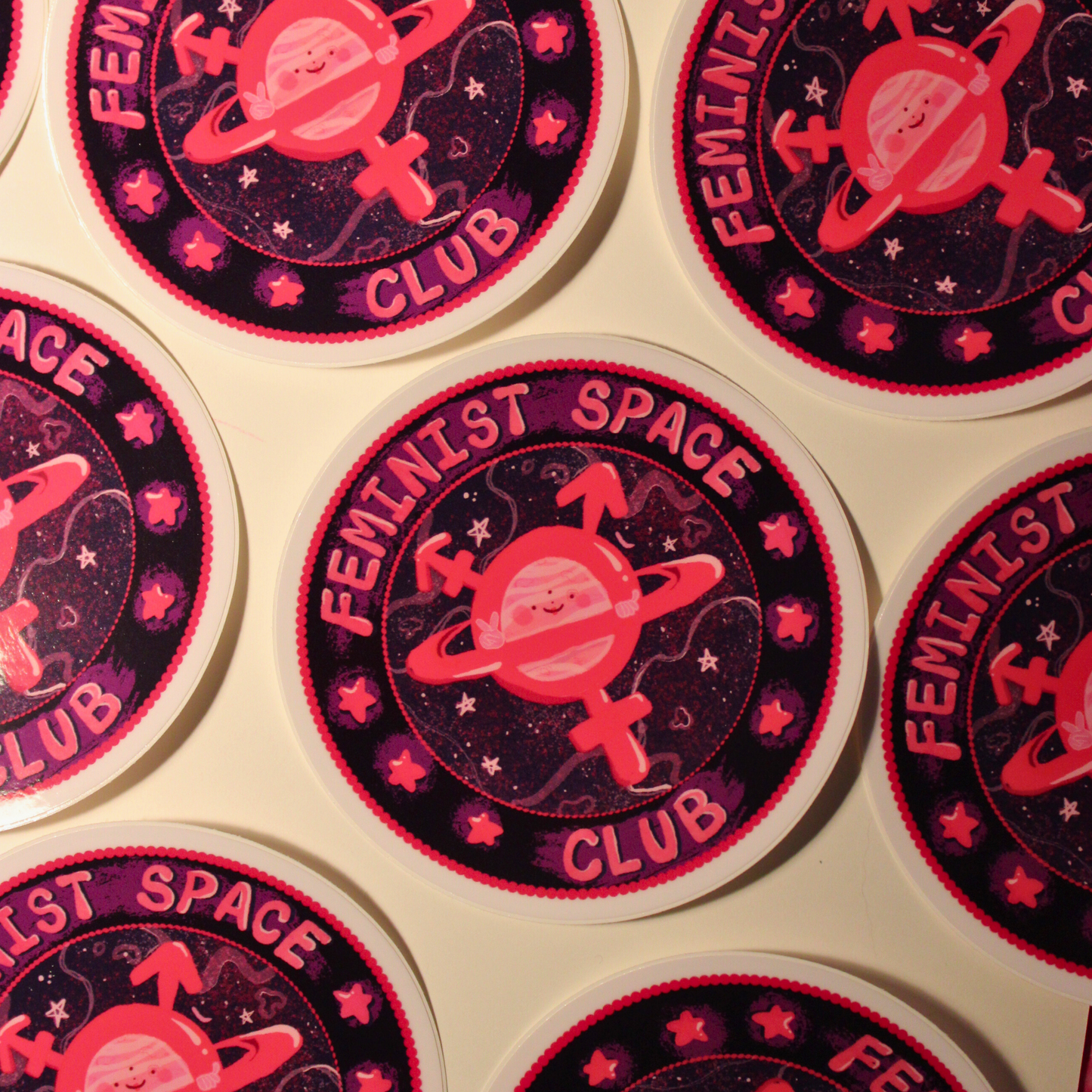 Feminist Space Club - Sticker (Glossy)