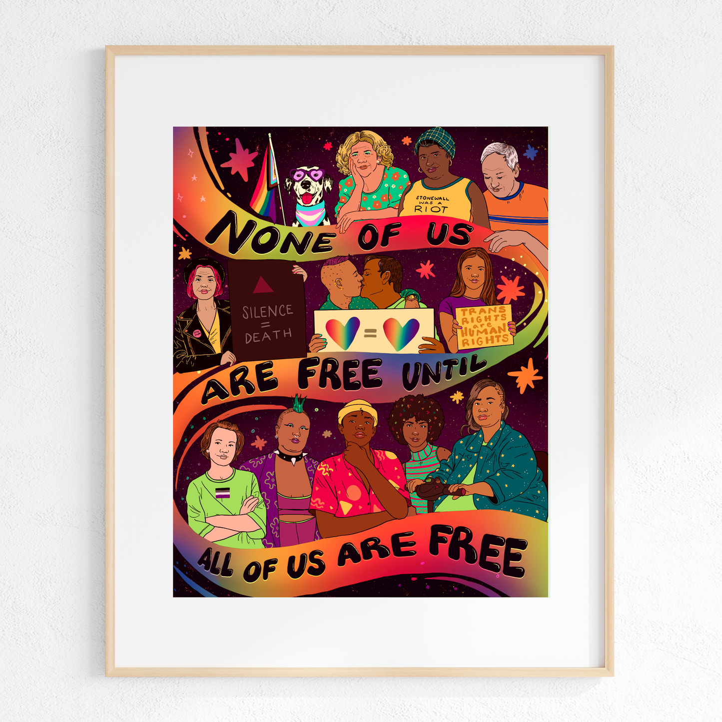 DIGITAL DOWNLOAD - None of us are Free Until All of Us are Free