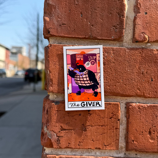 The Giver - Mini Tarot Sticker
