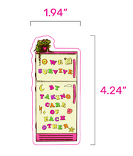 Load image into Gallery viewer, We Survive by Taking Care of Each Other | Mutual Aid Fridge | Vinyl Sticker (Glossy)