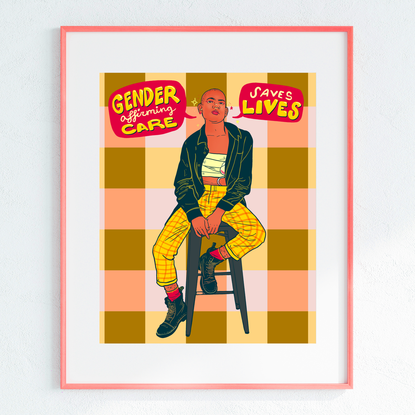 Gender Affirming Care Saves Lives - Print