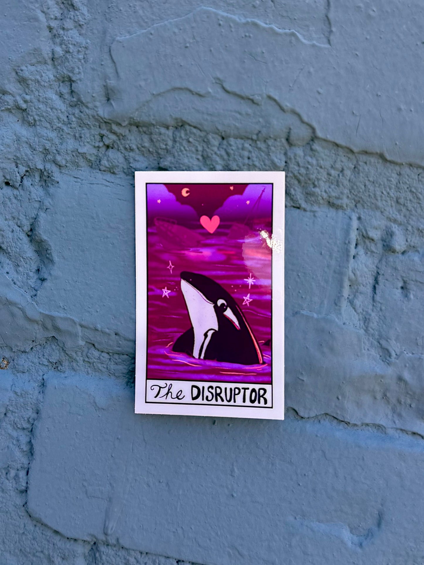 The Disruptor - Mini Tarot Sticker