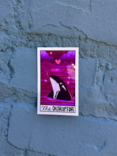 Load image into Gallery viewer, The Disruptor | Orca Whale | Mini Vinyl Sticker (Glossy)