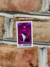 Load image into Gallery viewer, The Disruptor | Orca Whale | Mini Vinyl Sticker (Glossy)