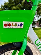 Load image into Gallery viewer, Queer Fruits | Rainbow Pride | Bumper Sticker (Glossy)