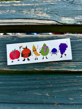 Load image into Gallery viewer, Queer Fruits | Rainbow Pride | Bumper Sticker (Glossy)