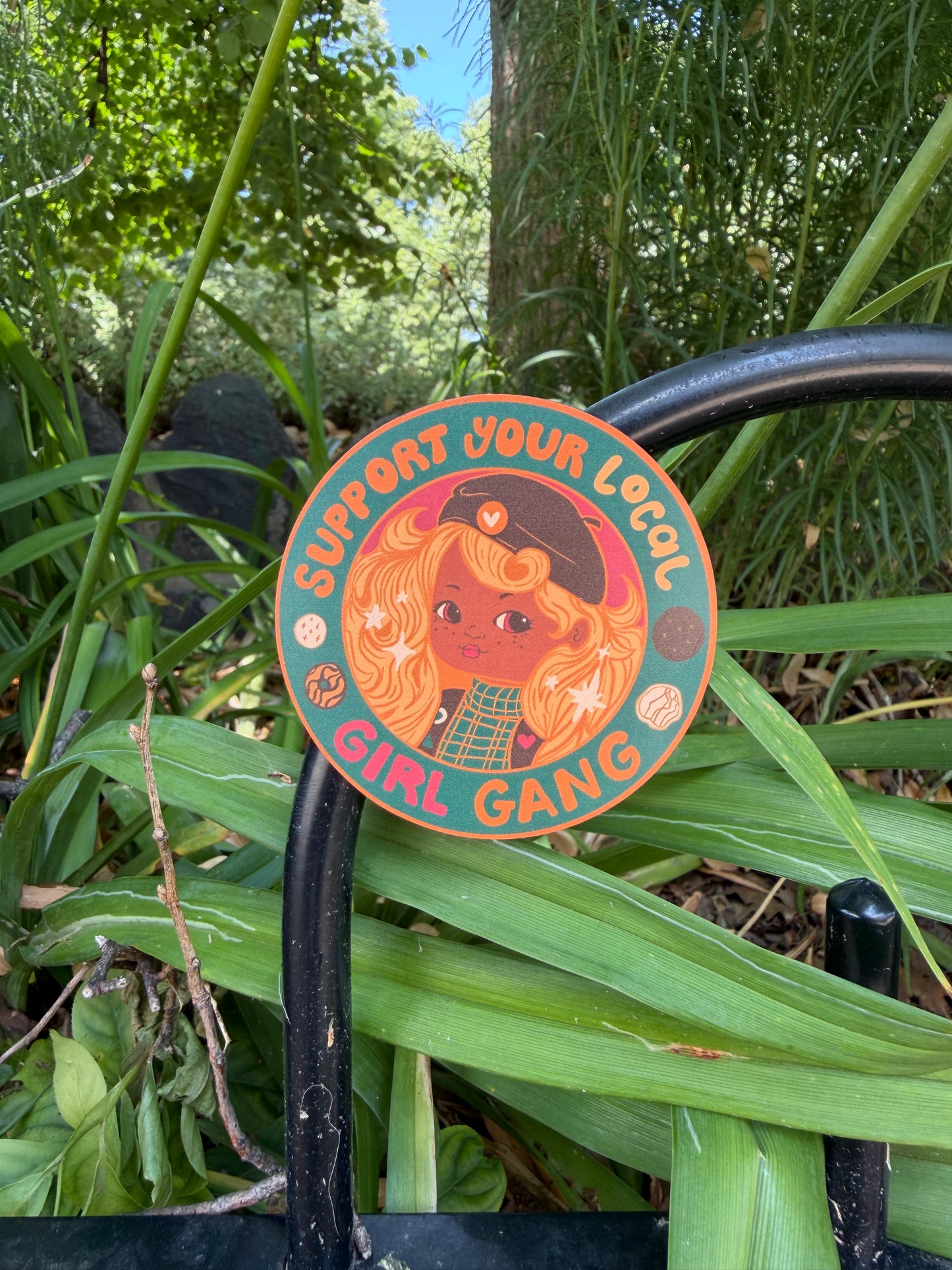 Support Your Local Girl Gang - Cookie Scout Magnet