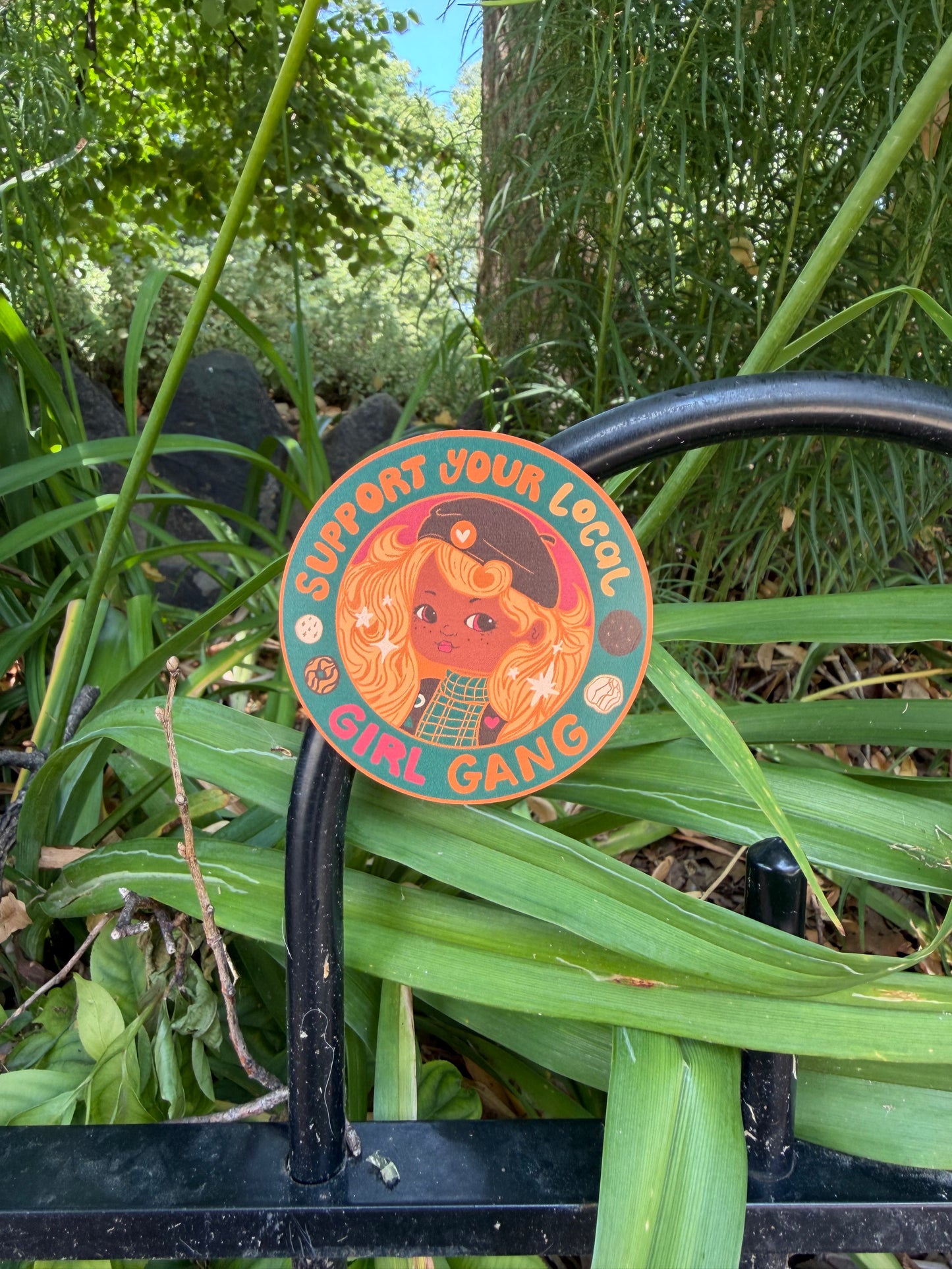 Support Your Local Girl Gang - Cookie Scout Magnet