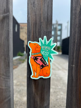 Load image into Gallery viewer, Respect the Vest | Service Dog Disability Awareness | Vinyl Sticker (Glossy)