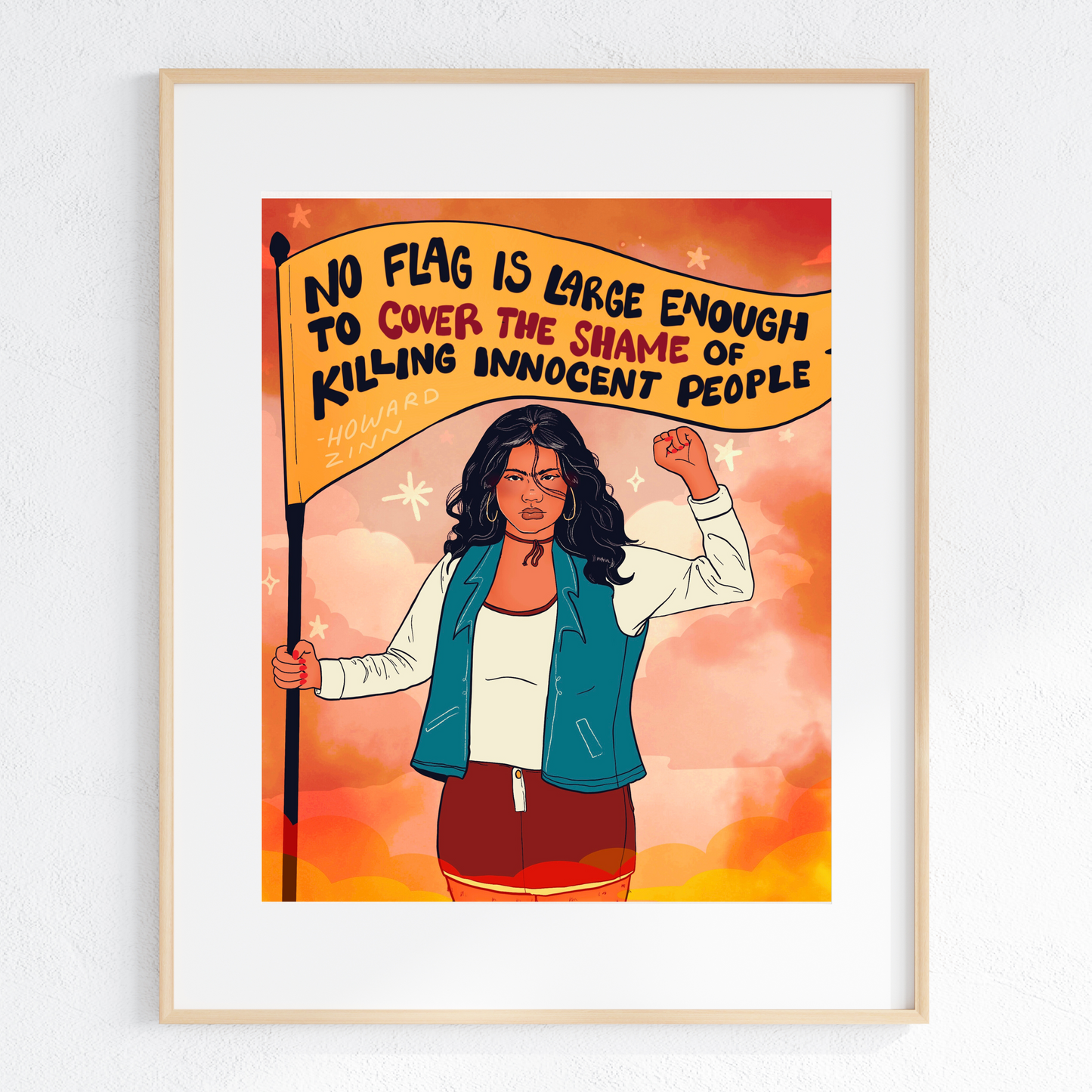 No Flag is Large Enough - Print