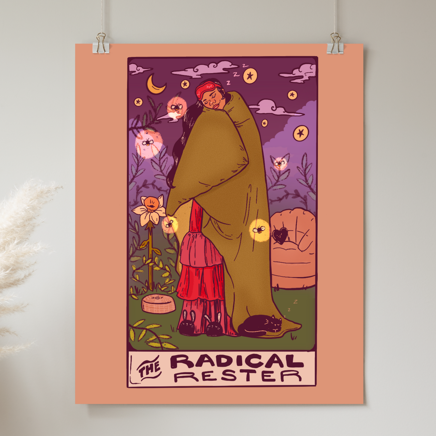 DIGITAL DOWNLOAD - The Radical Rester Tarot Card