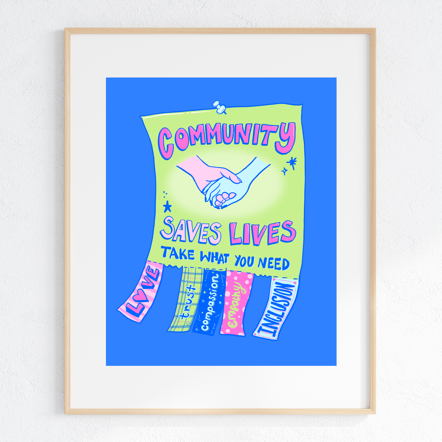Community Saves Lives - Flyer Print