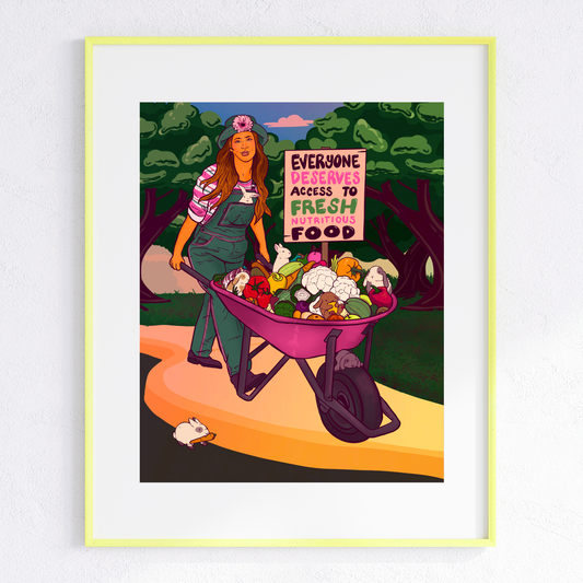 Everyone Deserves Access to Fresh Nutritious Food - Print