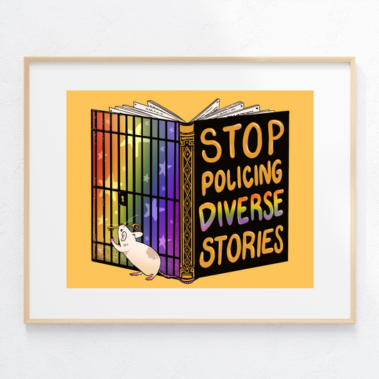 DIGITAL DOWNLOAD - Stop Policing Diverse Stories - Book Rat