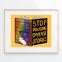 Load image into Gallery viewer, DIGITAL DOWNLOAD - Stop Policing Diverse Stories - Book Rat