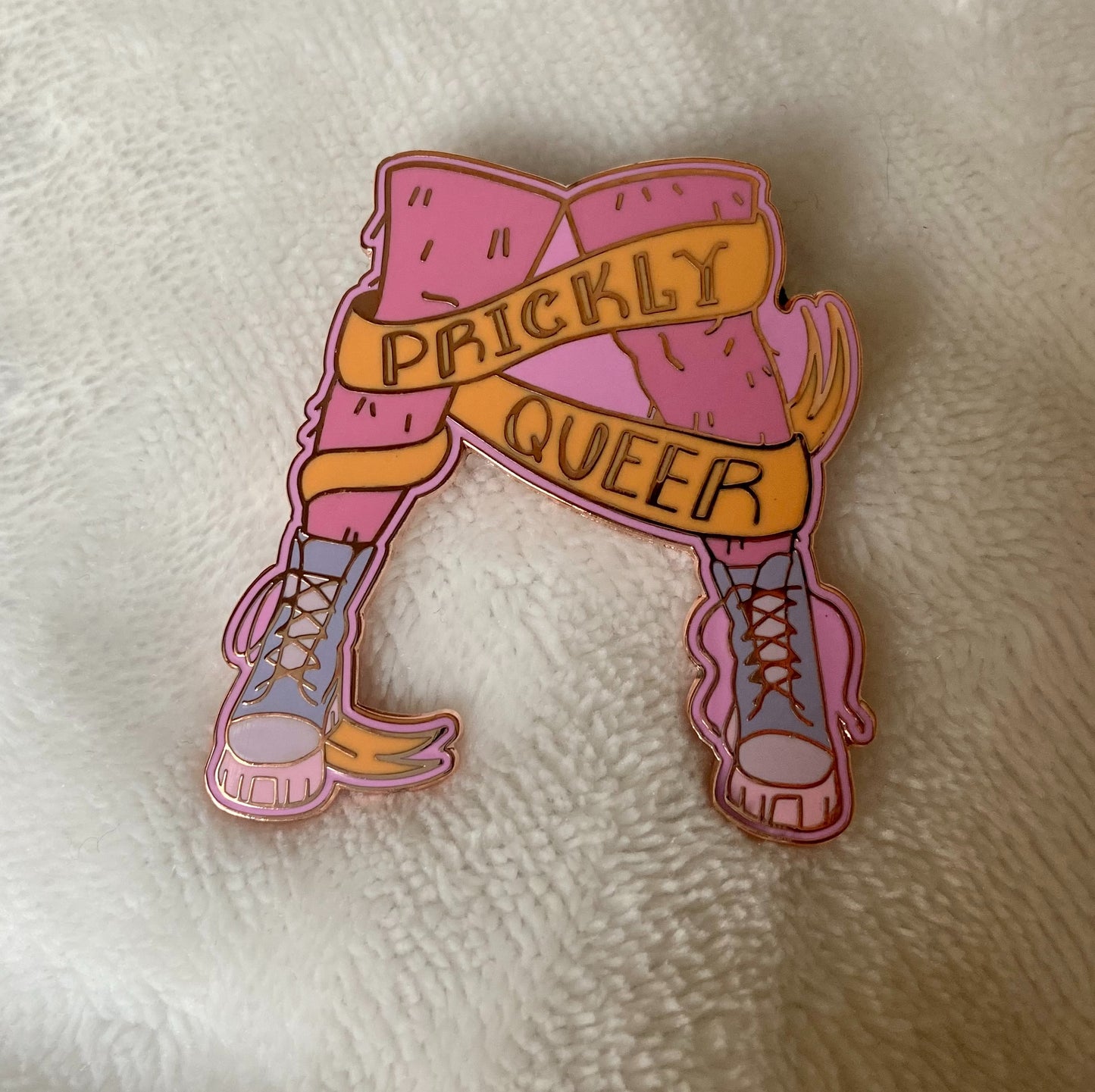 Prickly Queer Hard Enamel Pin