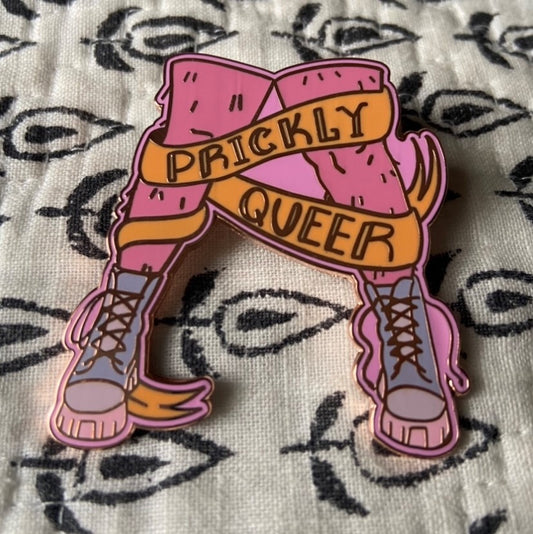 Prickly Queer Hard Enamel Pin