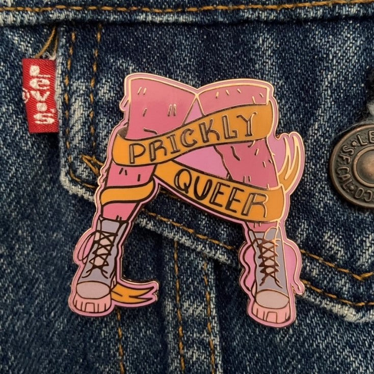 Prickly Queer Hard Enamel Pin
