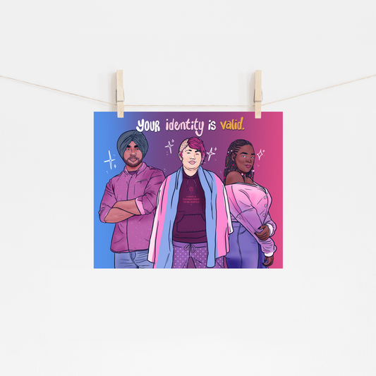 Your Identity Is Valid - Print
