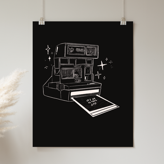 It's OK to be Sad - Print