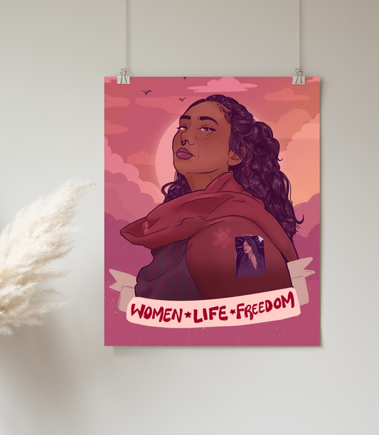 Women Life Freedom - Print